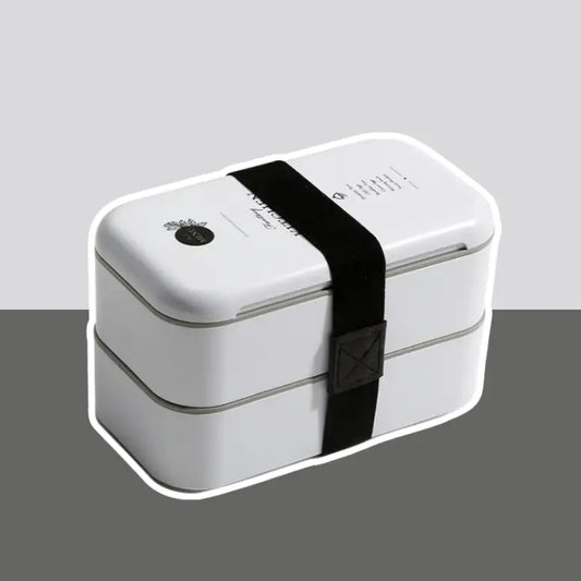 White Bento Lunch Box